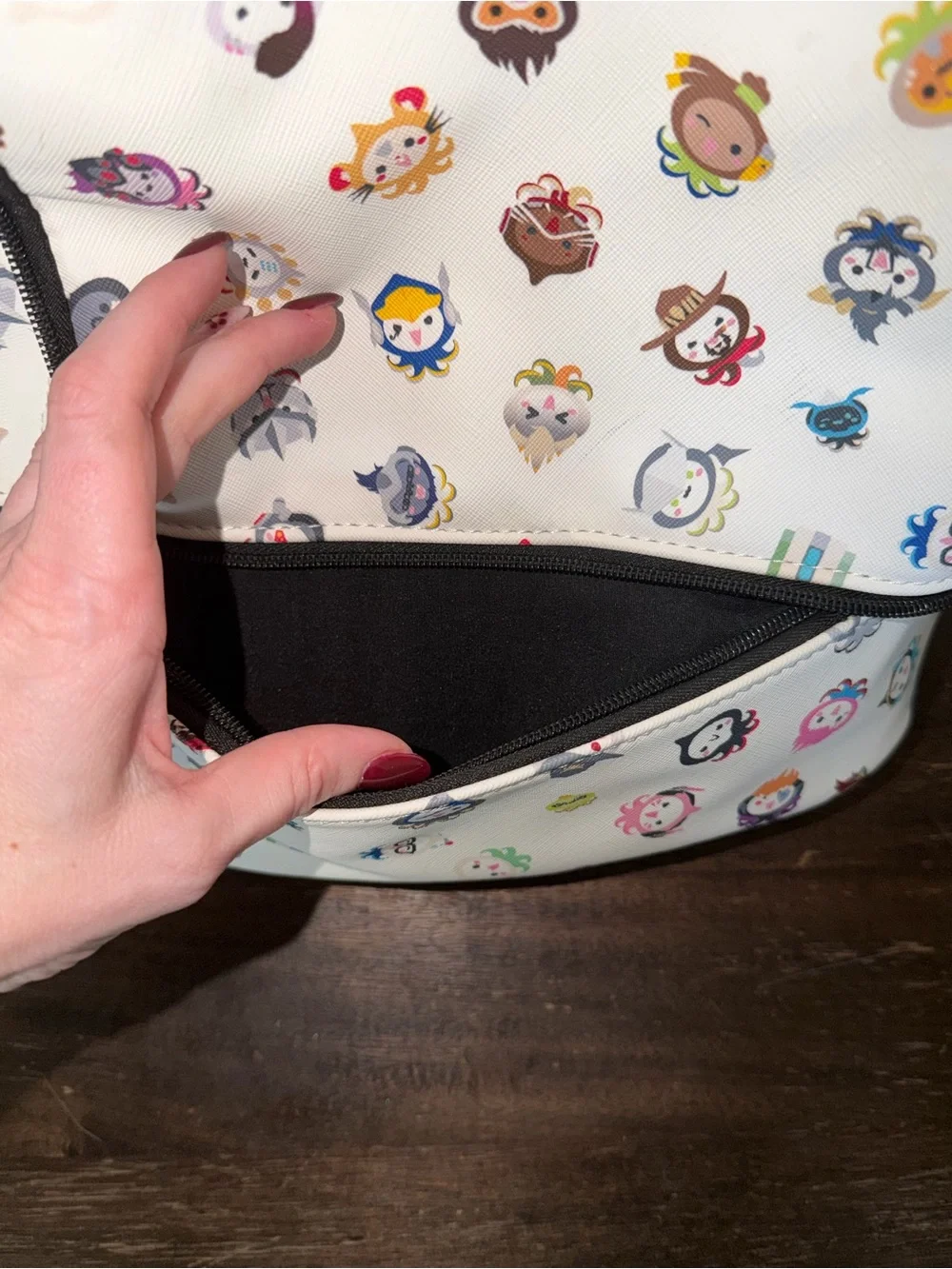 Overwatch White Character Print Mini Backpack